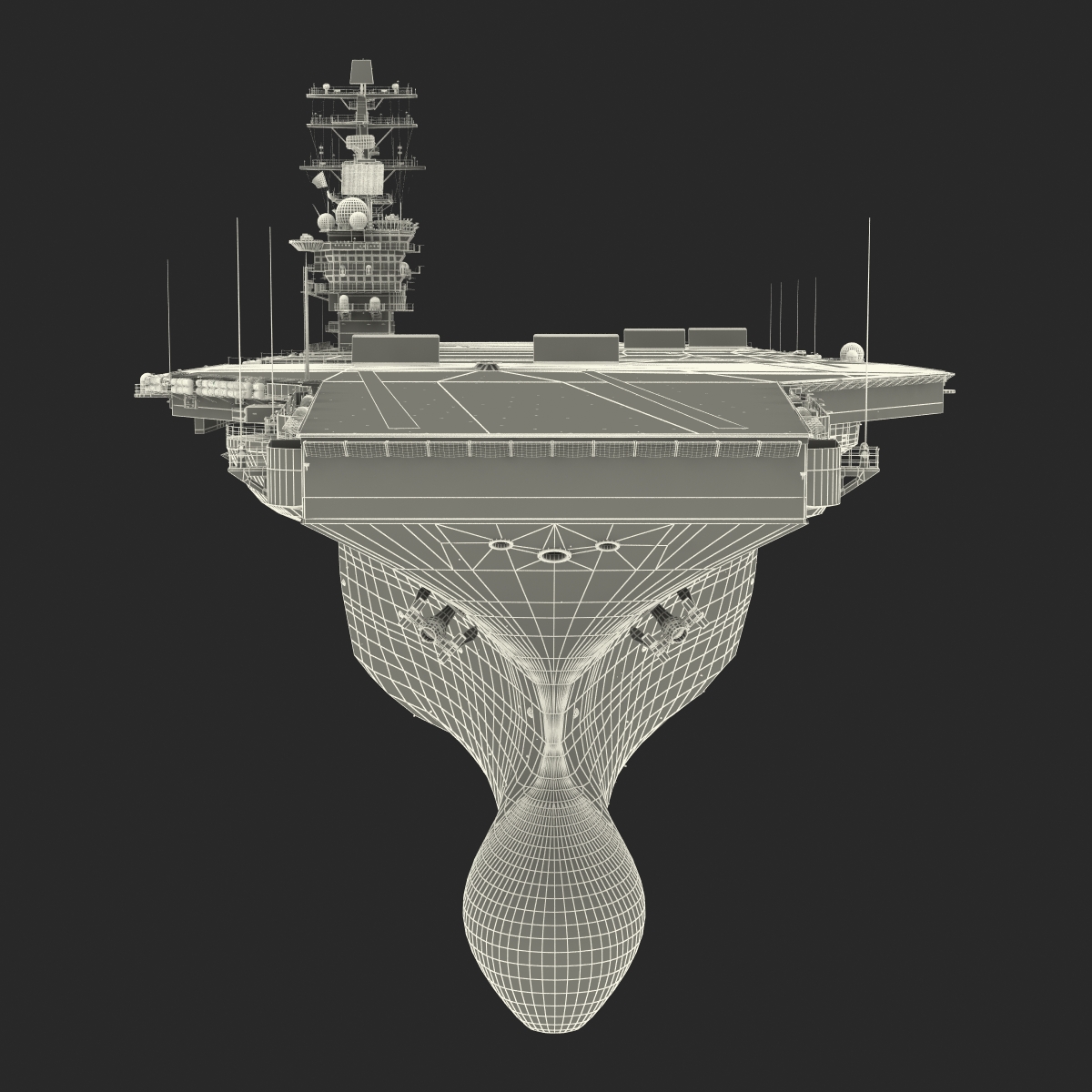 USS Ronald Reagan CVN 76 3D model