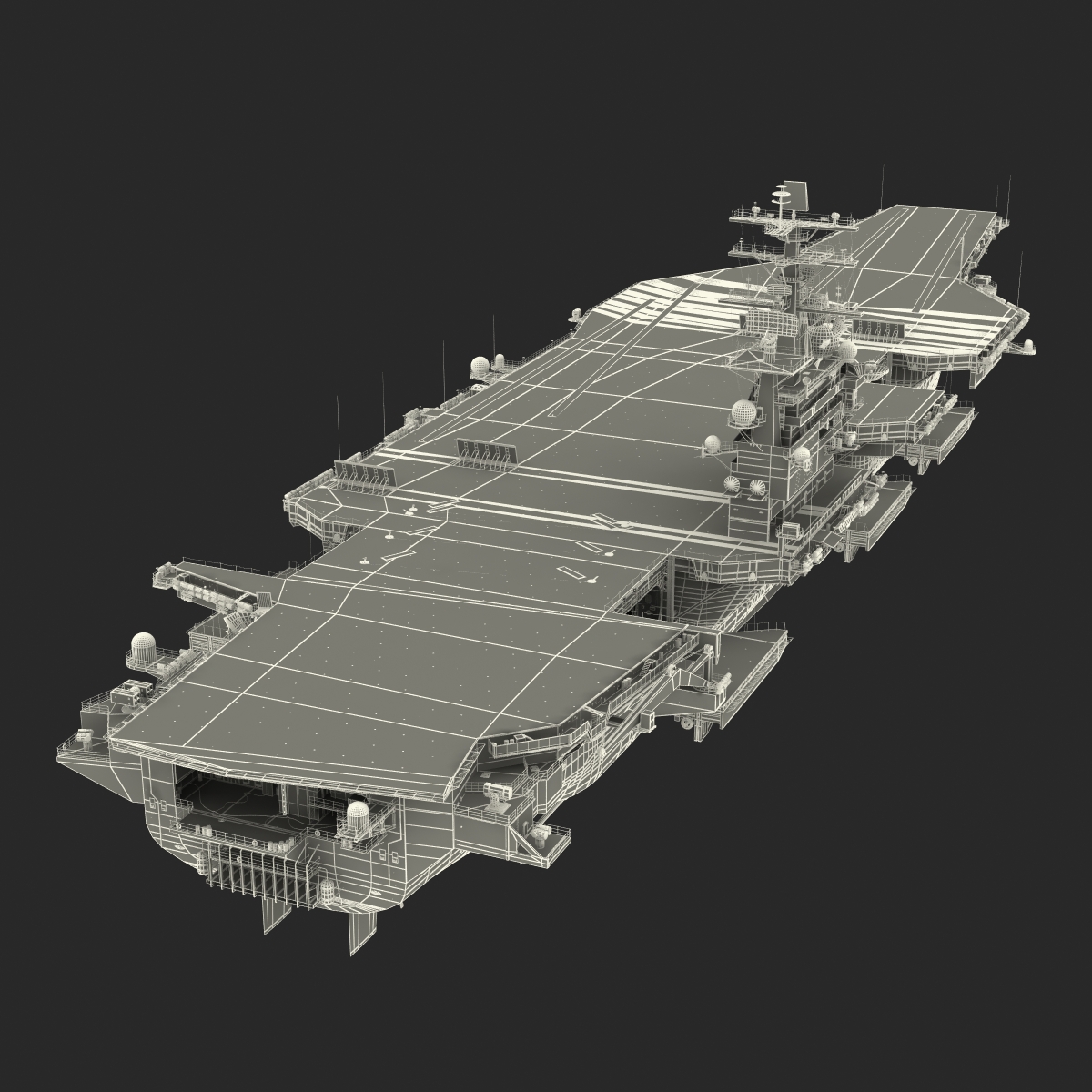 USS Ronald Reagan CVN 76 3D model