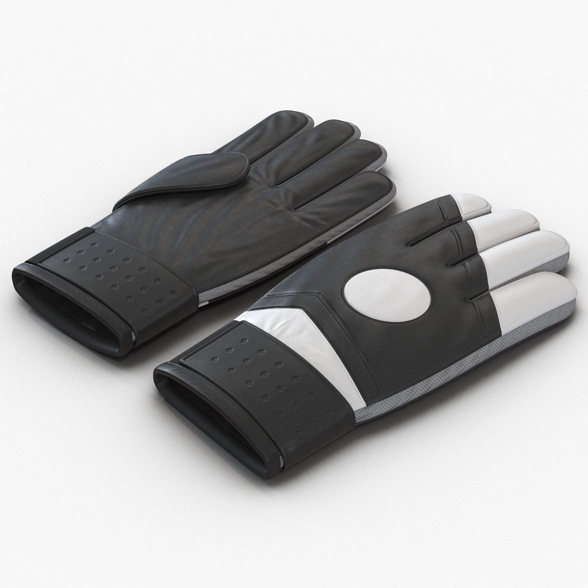 3D Goalie Gloves model