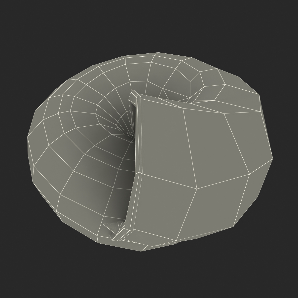 3D Snail Shell 2 model