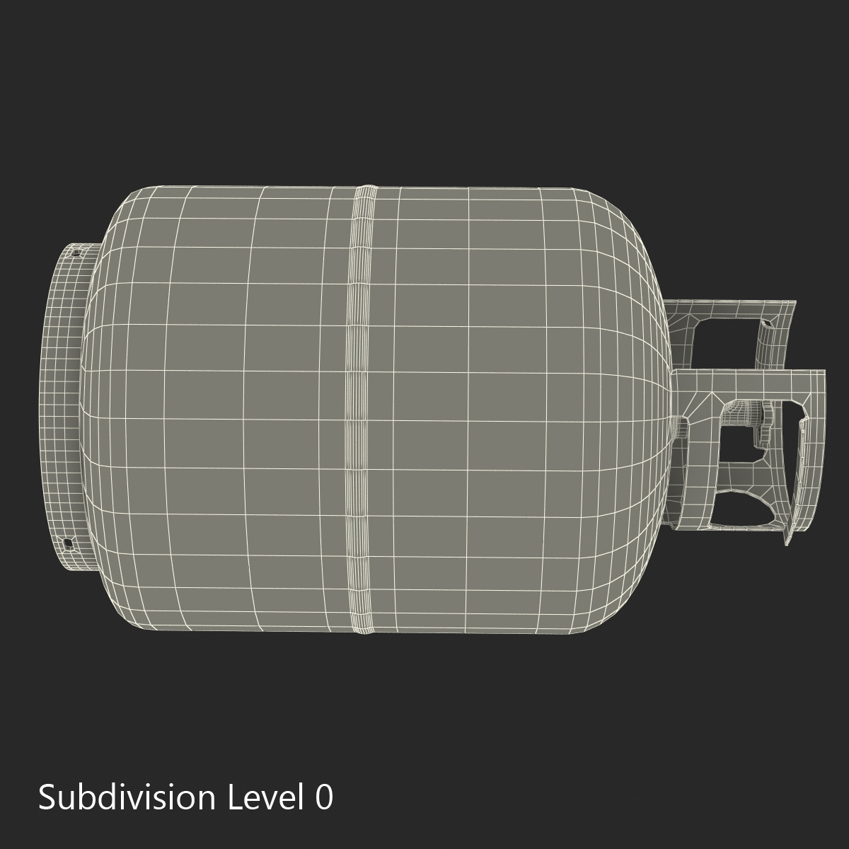 Gas Cylinder 3D