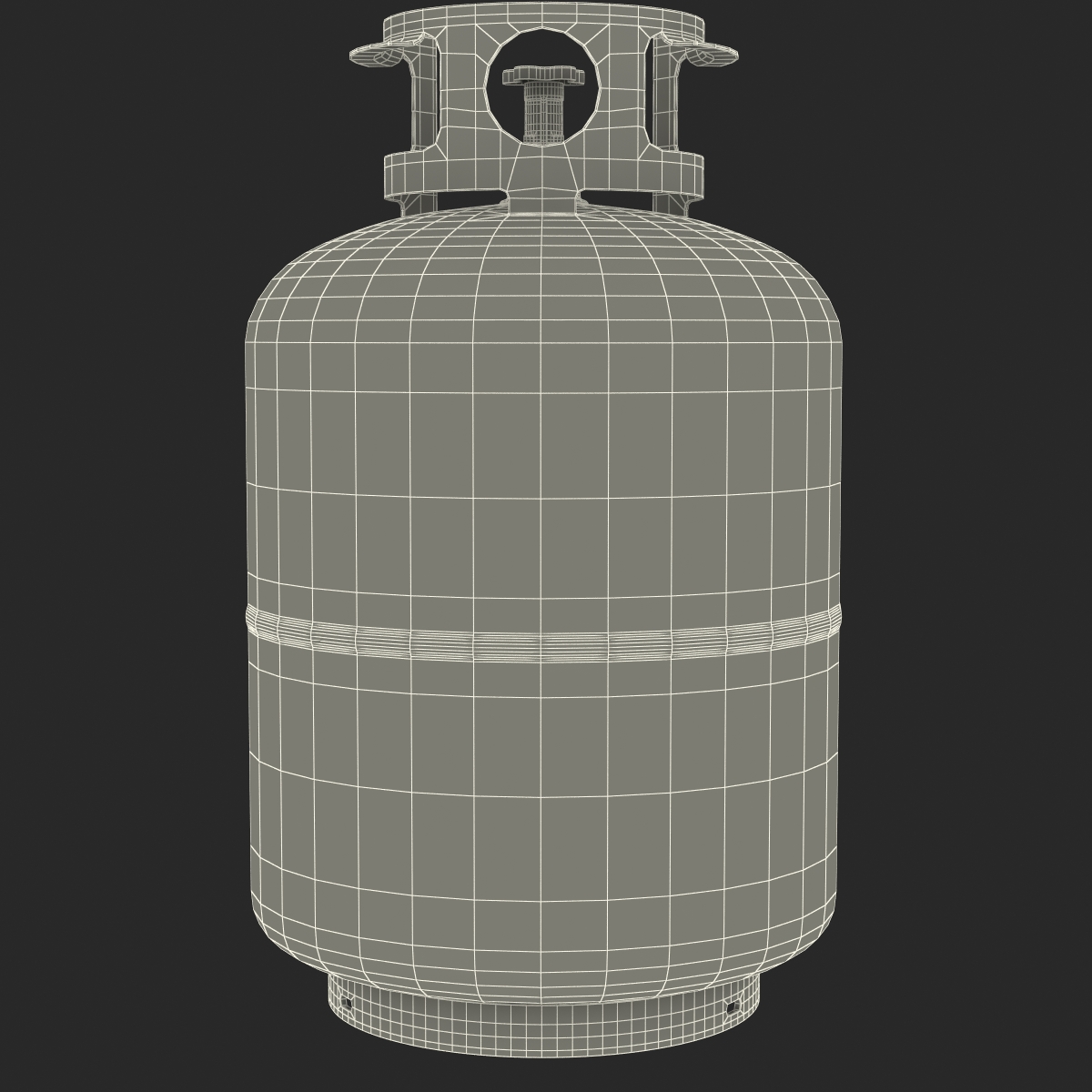 Gas Cylinder 3D