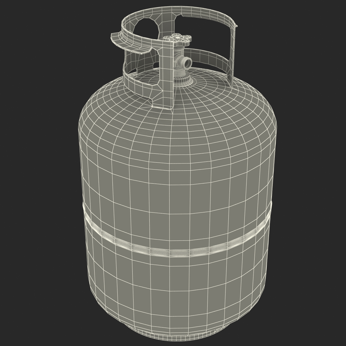 Gas Cylinder 3D