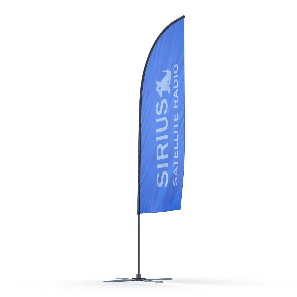 Banner Stand 4 3D model