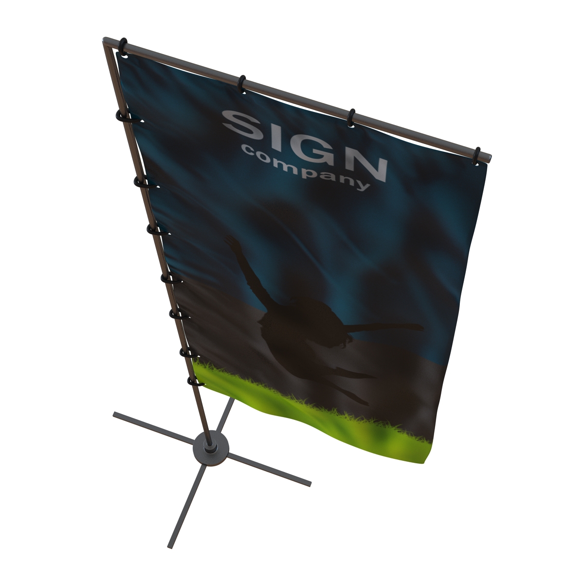 Banner Stand 5 3D model