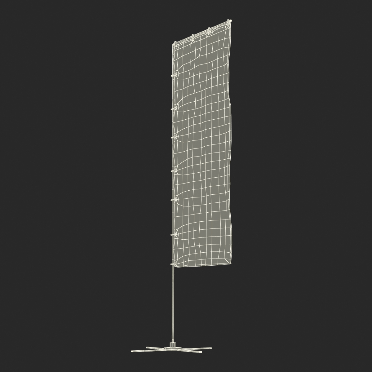 Banner Stand 5 3D model