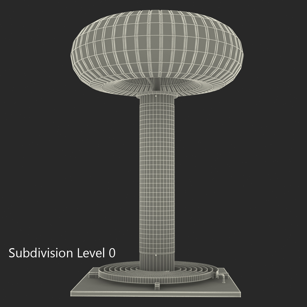 3D model Tesla Coil