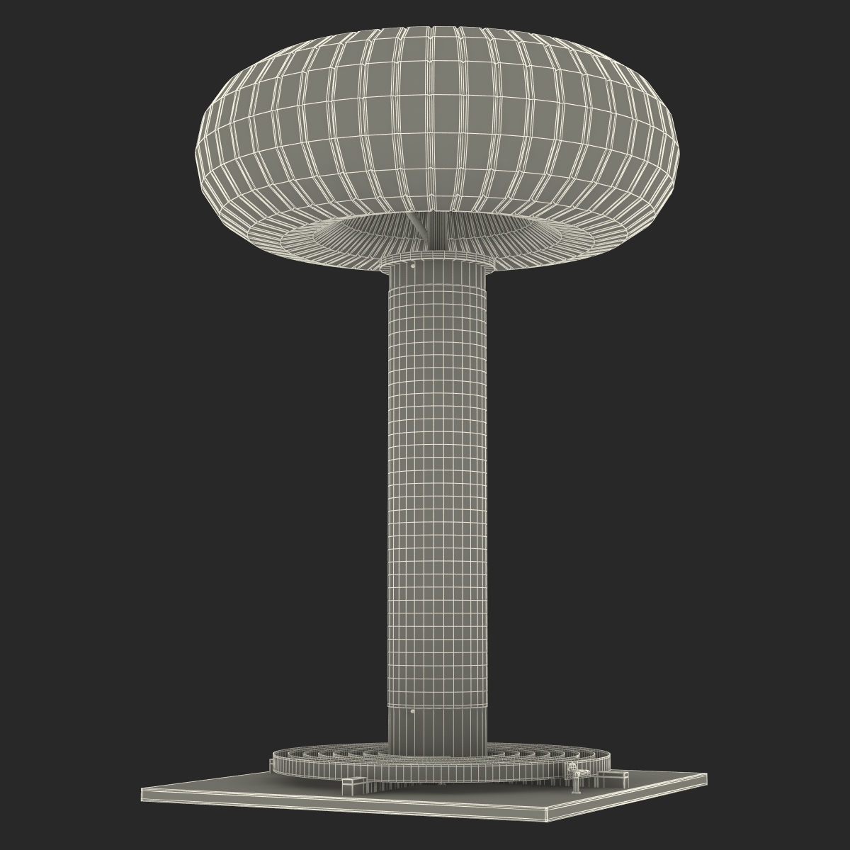 3D model Tesla Coil