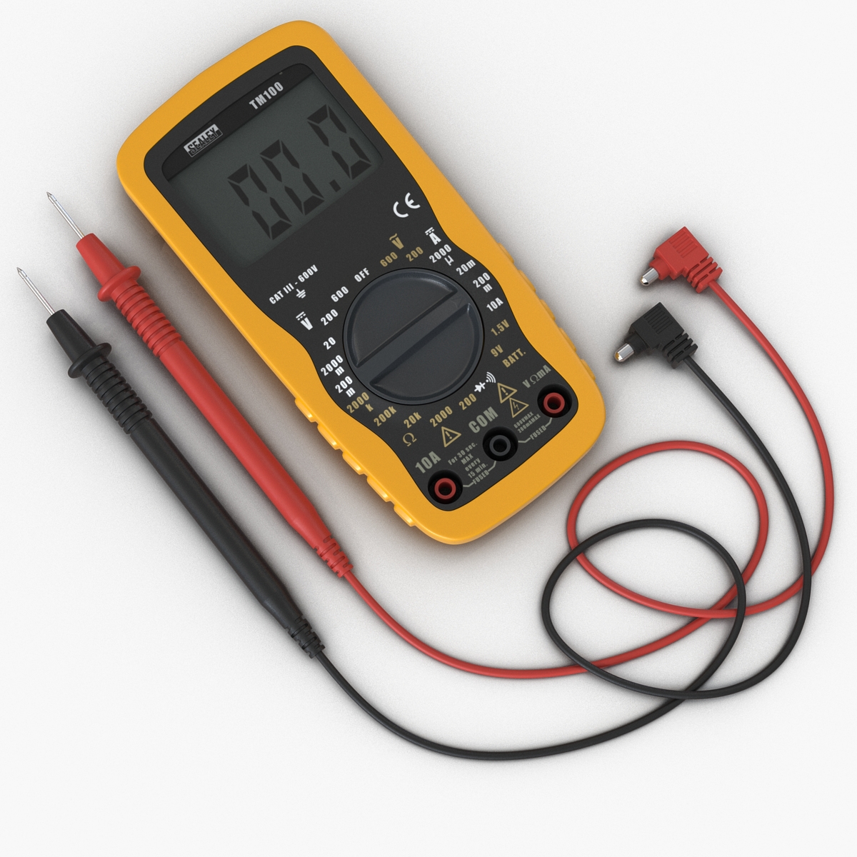 Multimeter Set 3D model