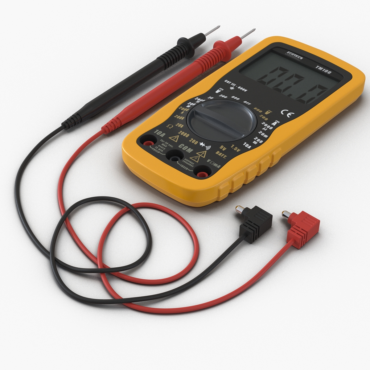 Multimeter Set 3D model