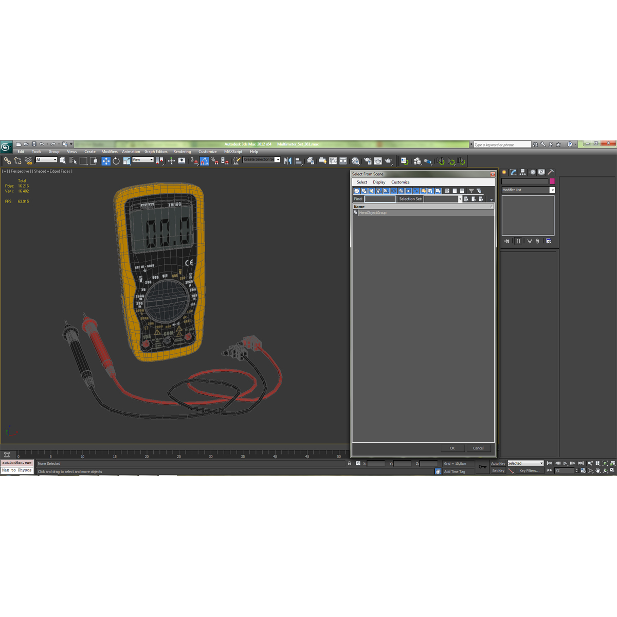 Multimeter Set 3D model