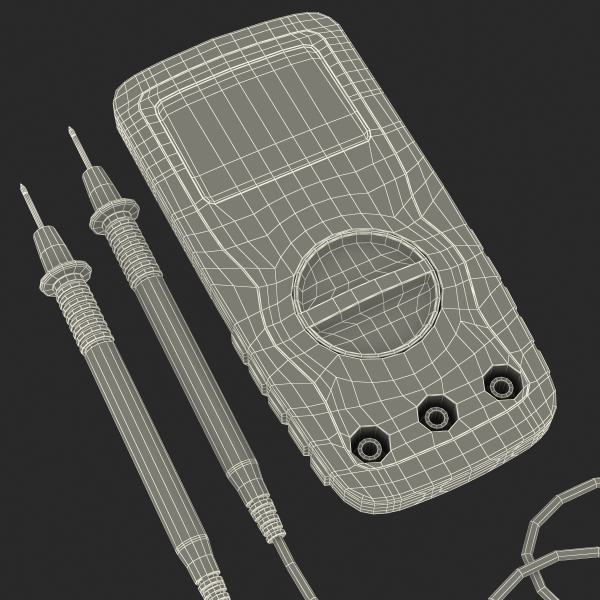 Multimeter Set 3D model