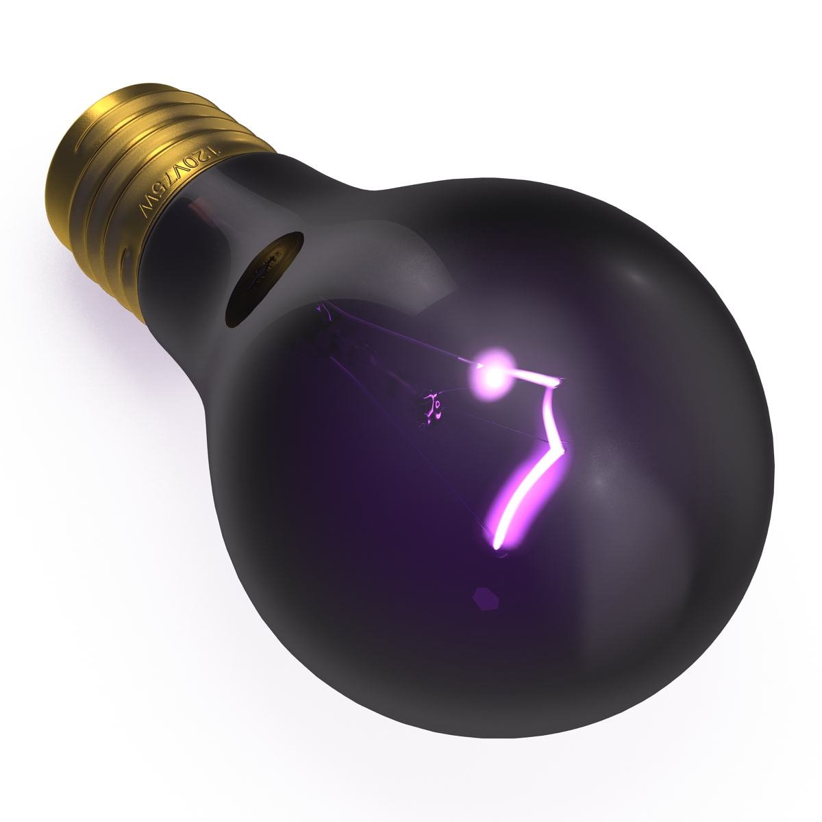 3D model Blacklight Bulb