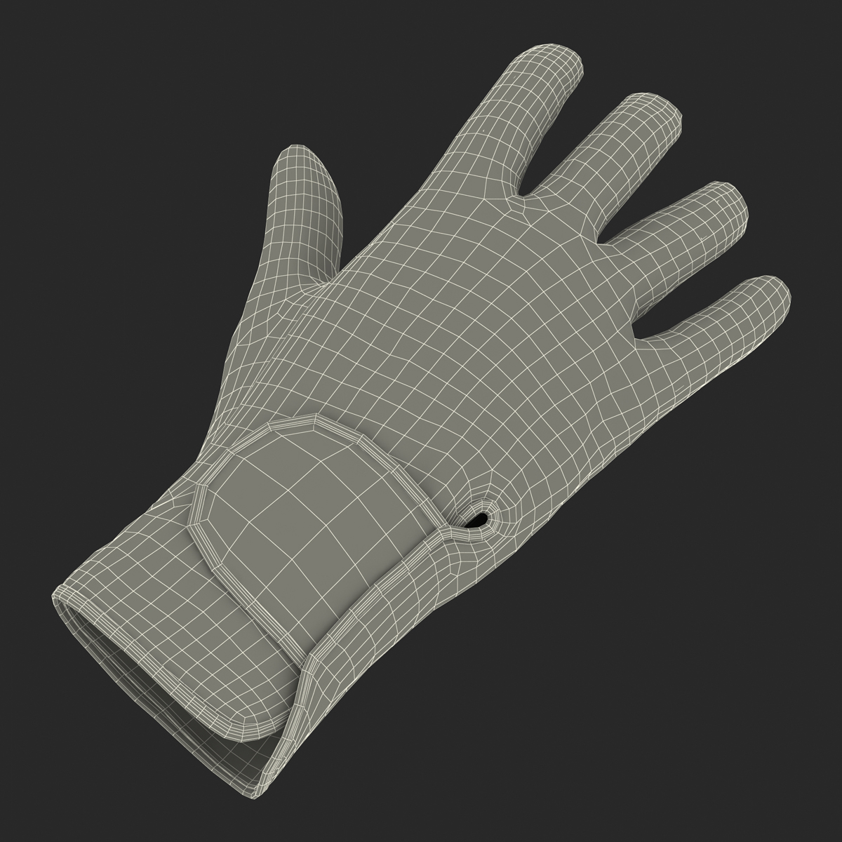 3D Bowling Glove model