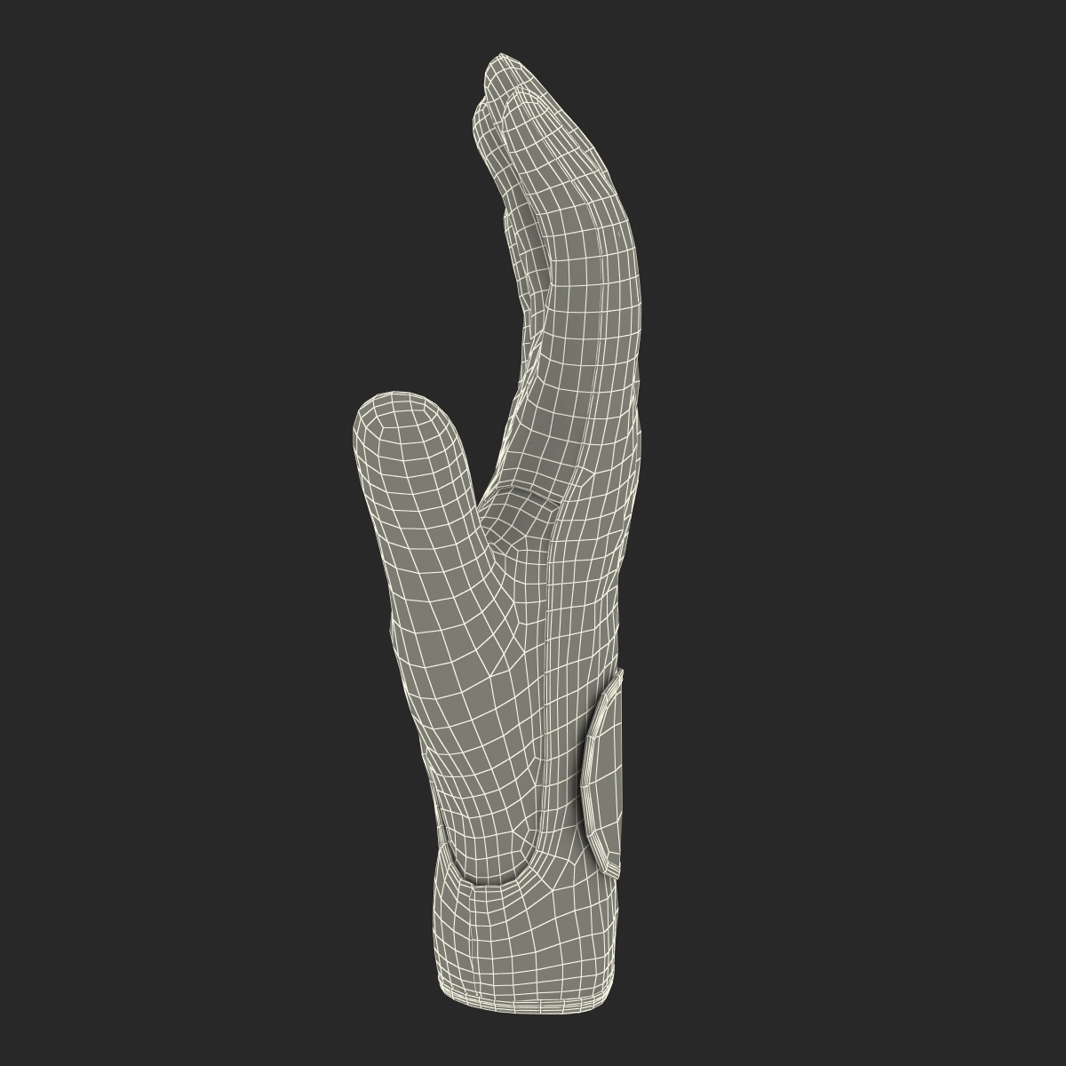 3D Bowling Glove model