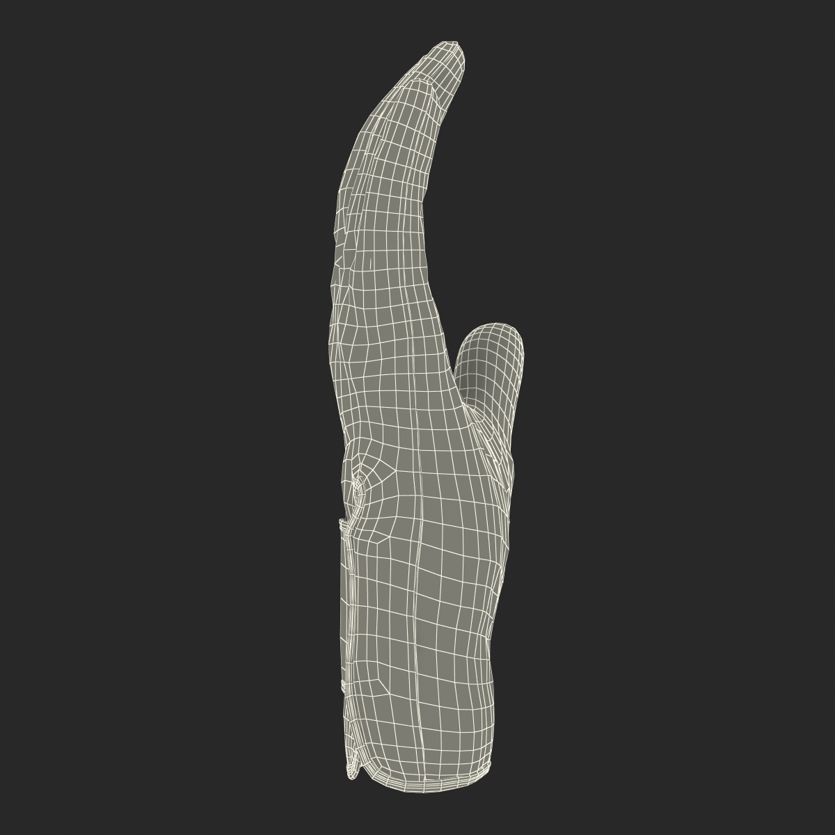 3D Bowling Glove model