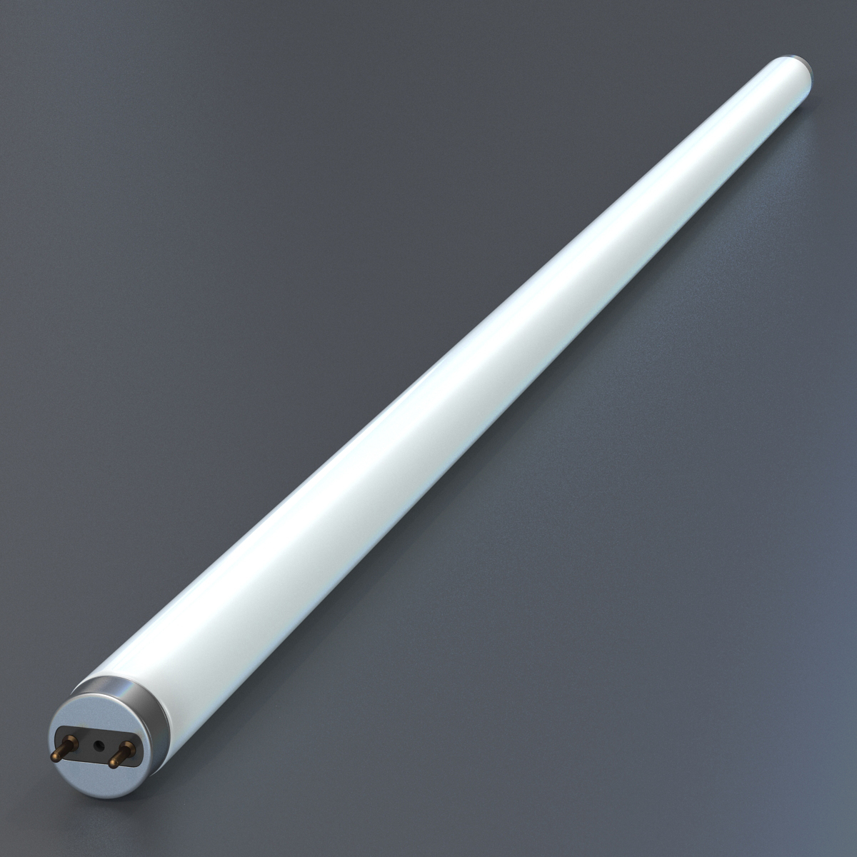 Fluorescent Striplight Bulb 3D