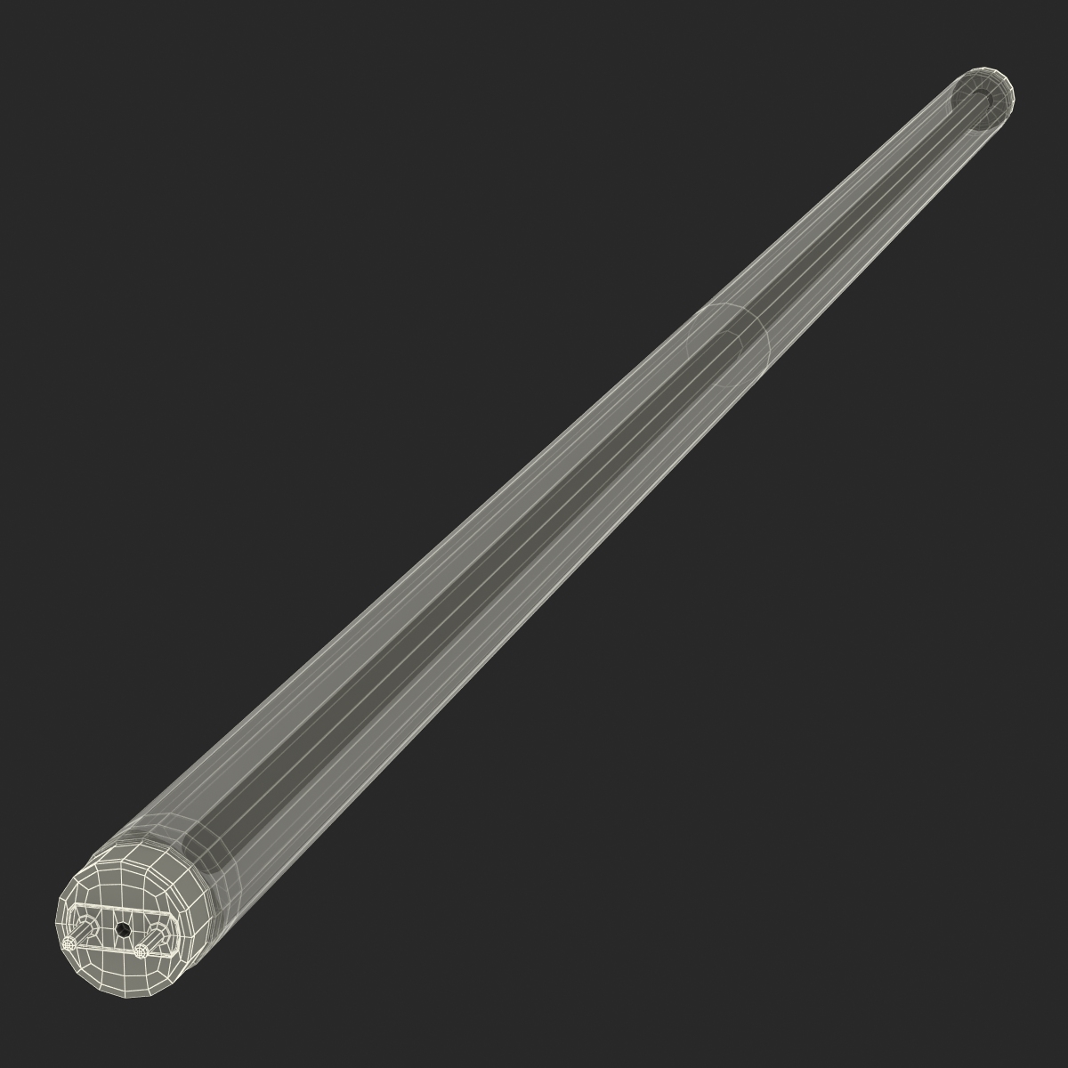 Fluorescent Striplight Bulb 3D