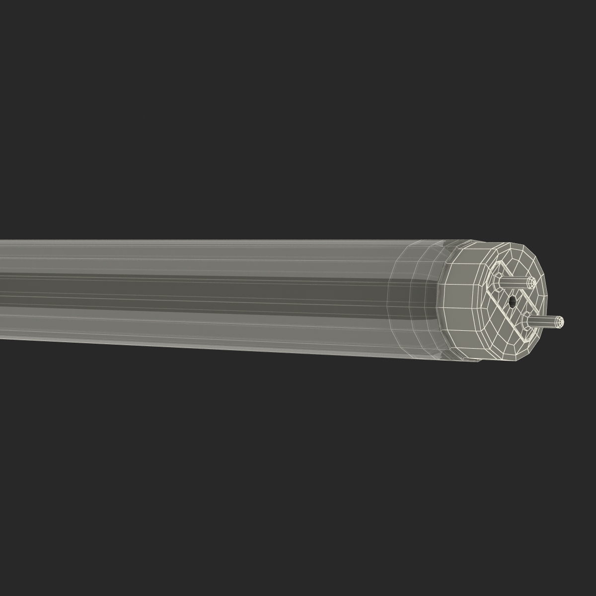 Fluorescent Striplight Bulb 3D