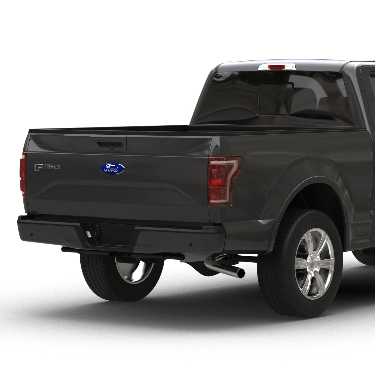 3D Ford F 150 SuperCrew 2015 Simple Interior