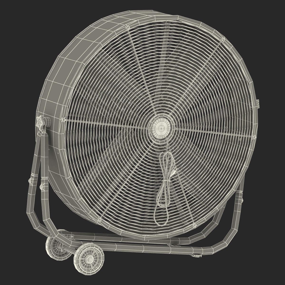 Industrial Fan 3D model