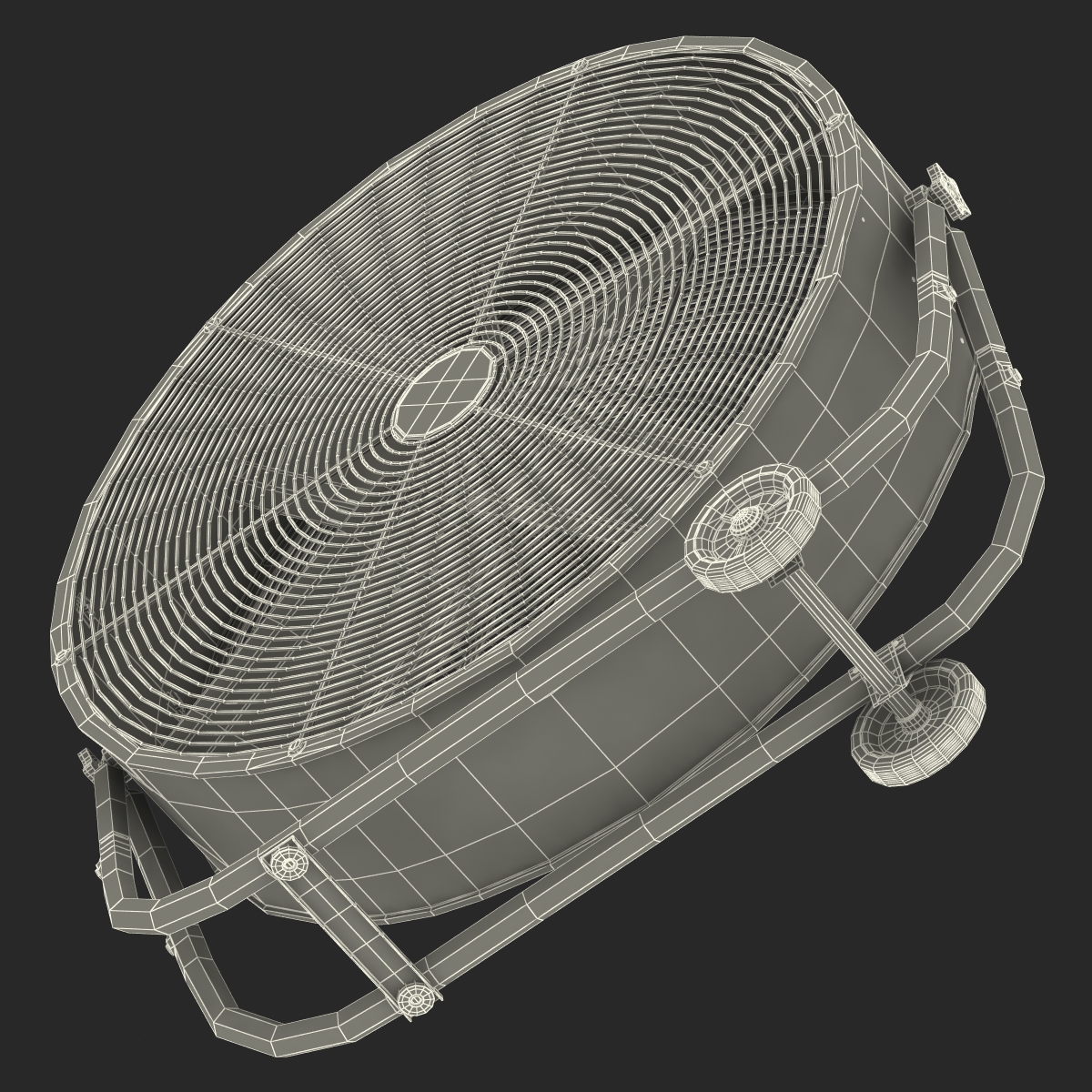 Industrial Fan 3D model