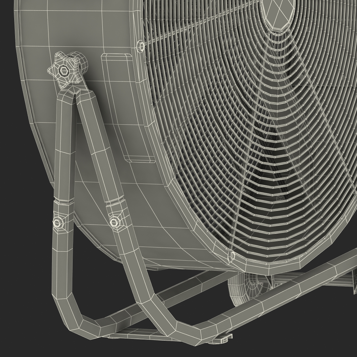 Industrial Fan 3D model