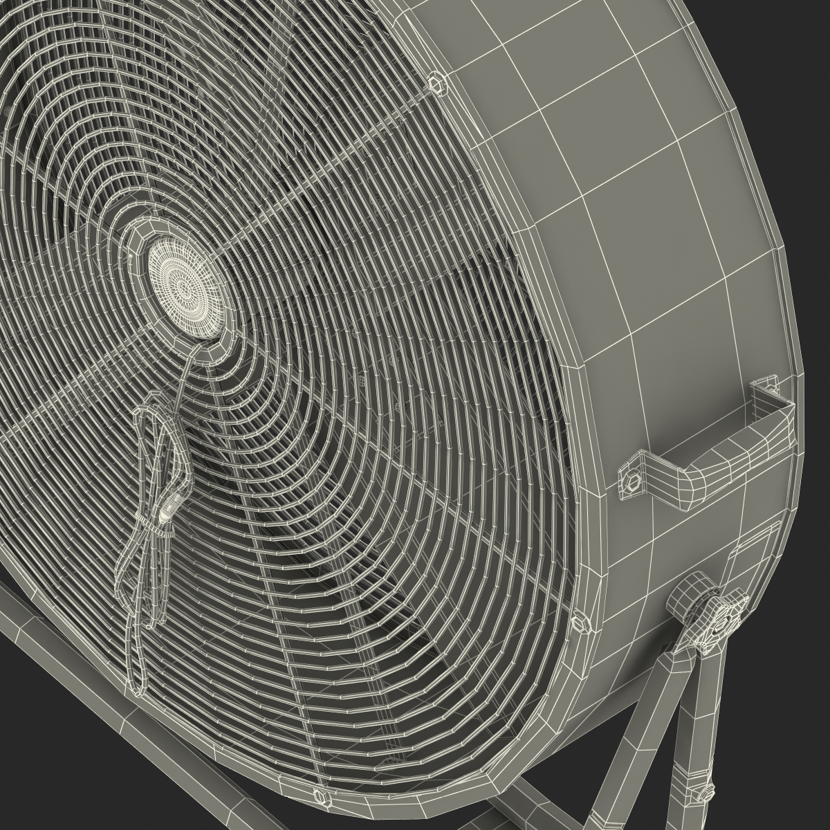 Industrial Fan 3D model