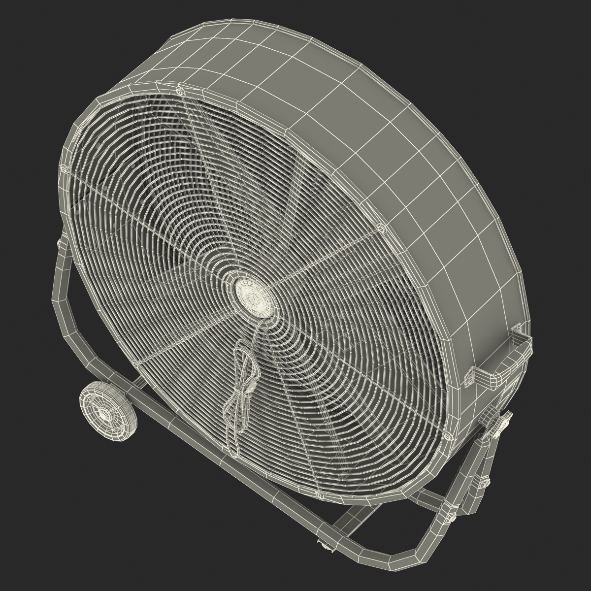 Industrial Fan Generic 3D