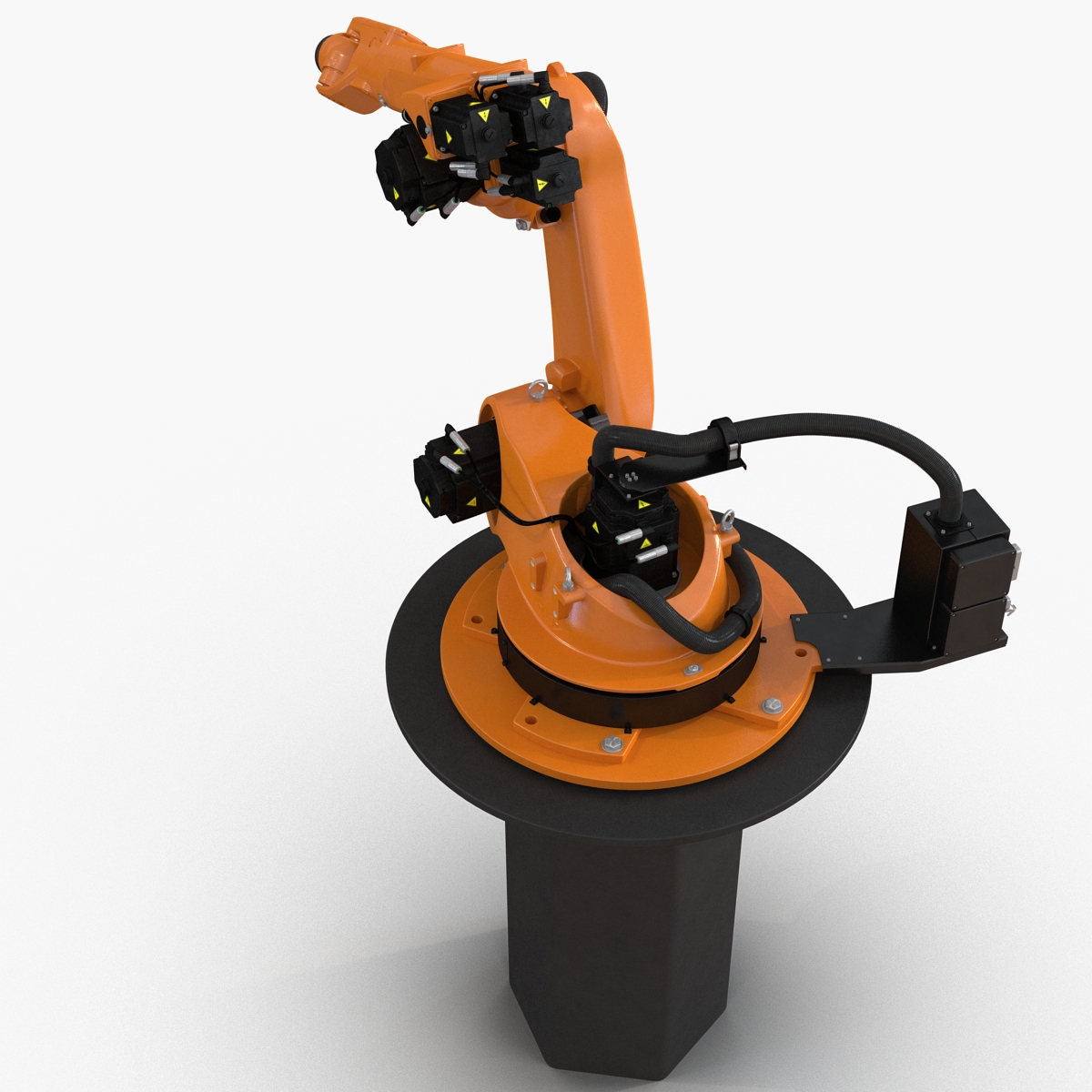 3D Kuka Robot KR 60 4 KS Rigged model