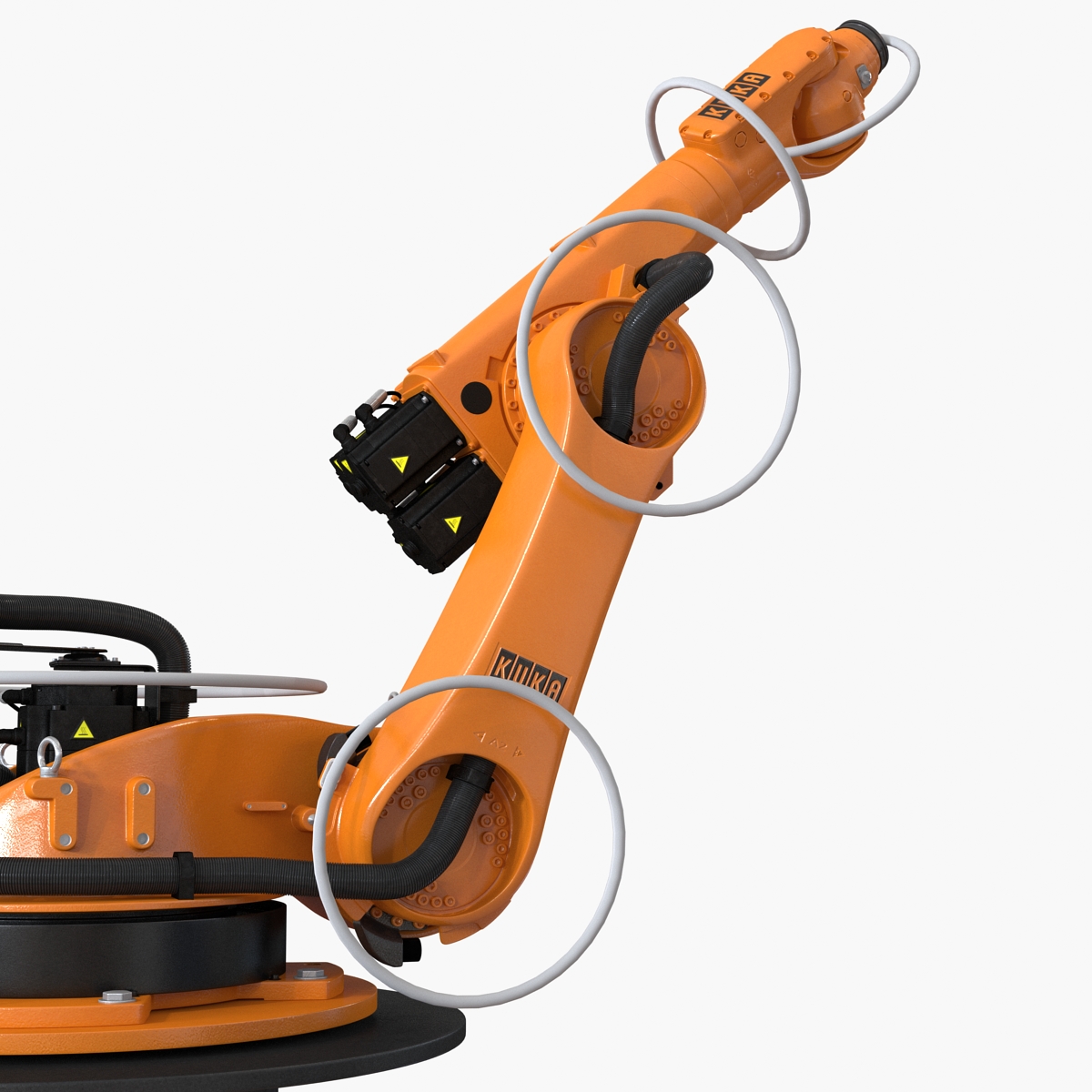 3D Kuka Robot KR 60 4 KS Rigged model