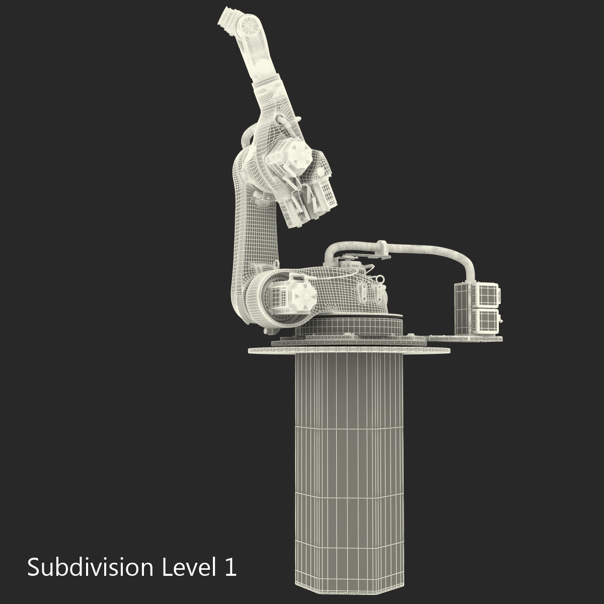 3D Kuka Robot KR 60 4 KS Rigged model