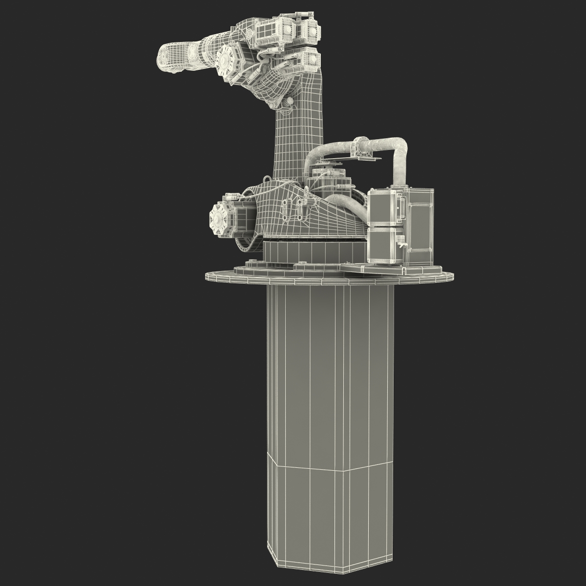 3D Kuka Robot KR 60 4 KS Rigged model