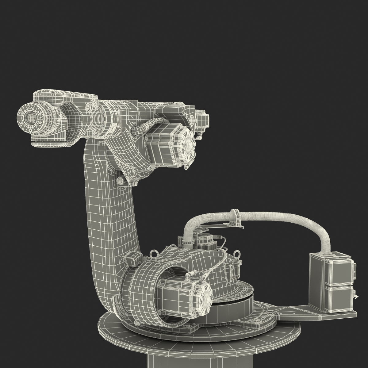 3D Kuka Robot KR 60 4 KS Rigged model