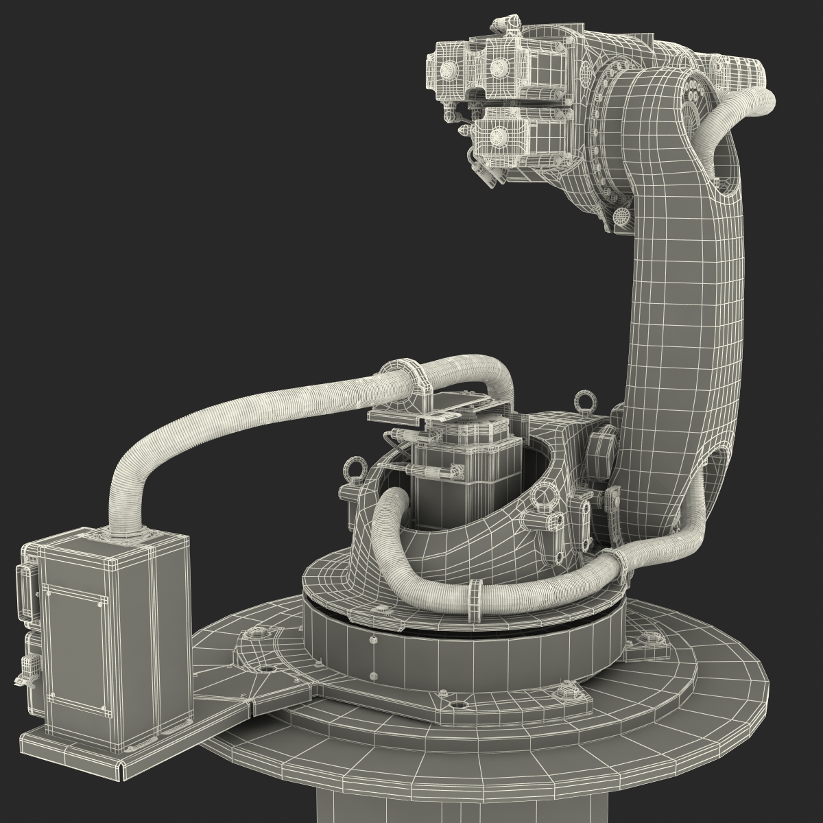 3D Kuka Robot KR 60 4 KS Rigged model