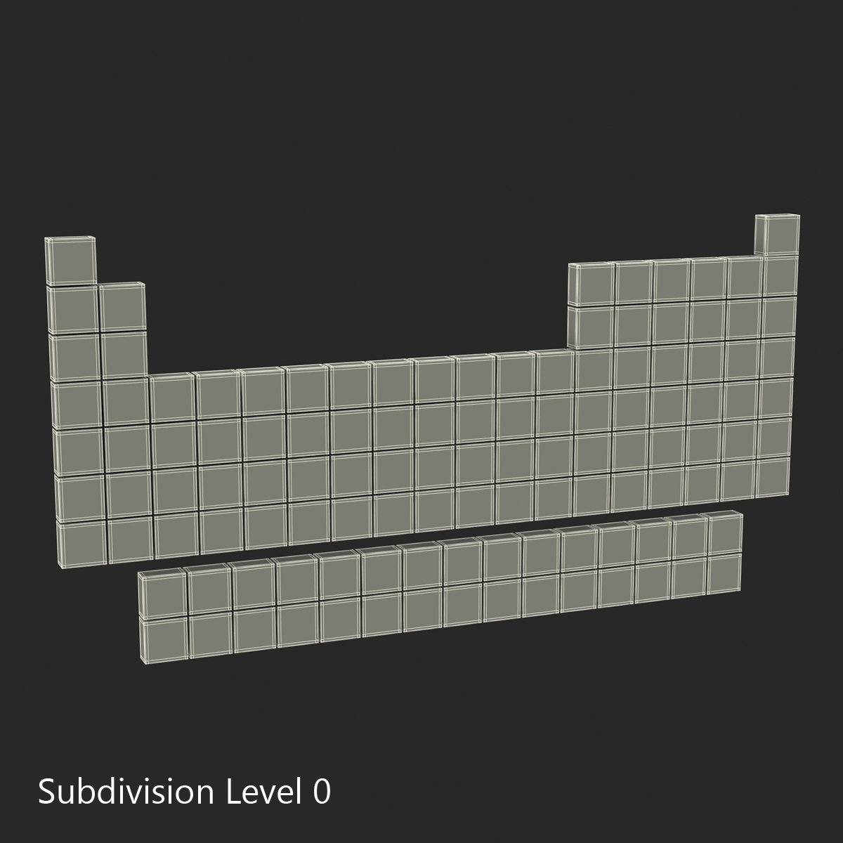 Periodic Table 3D model