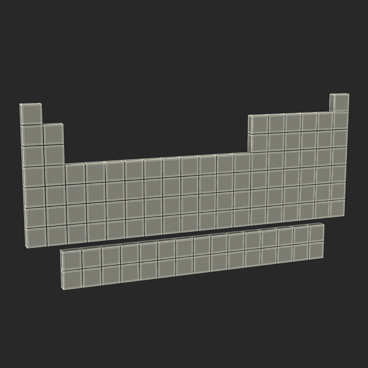 Periodic Table 3D model