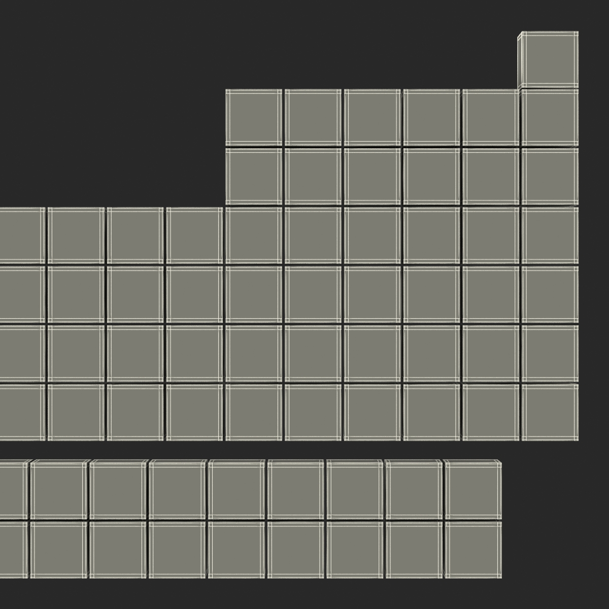 Periodic Table 3D model