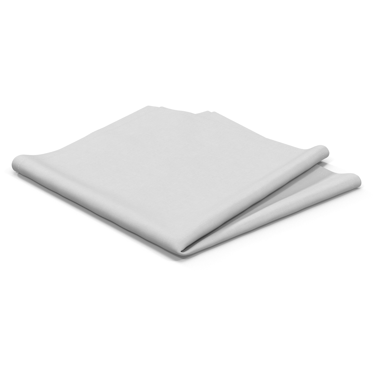 White Napkin 3D