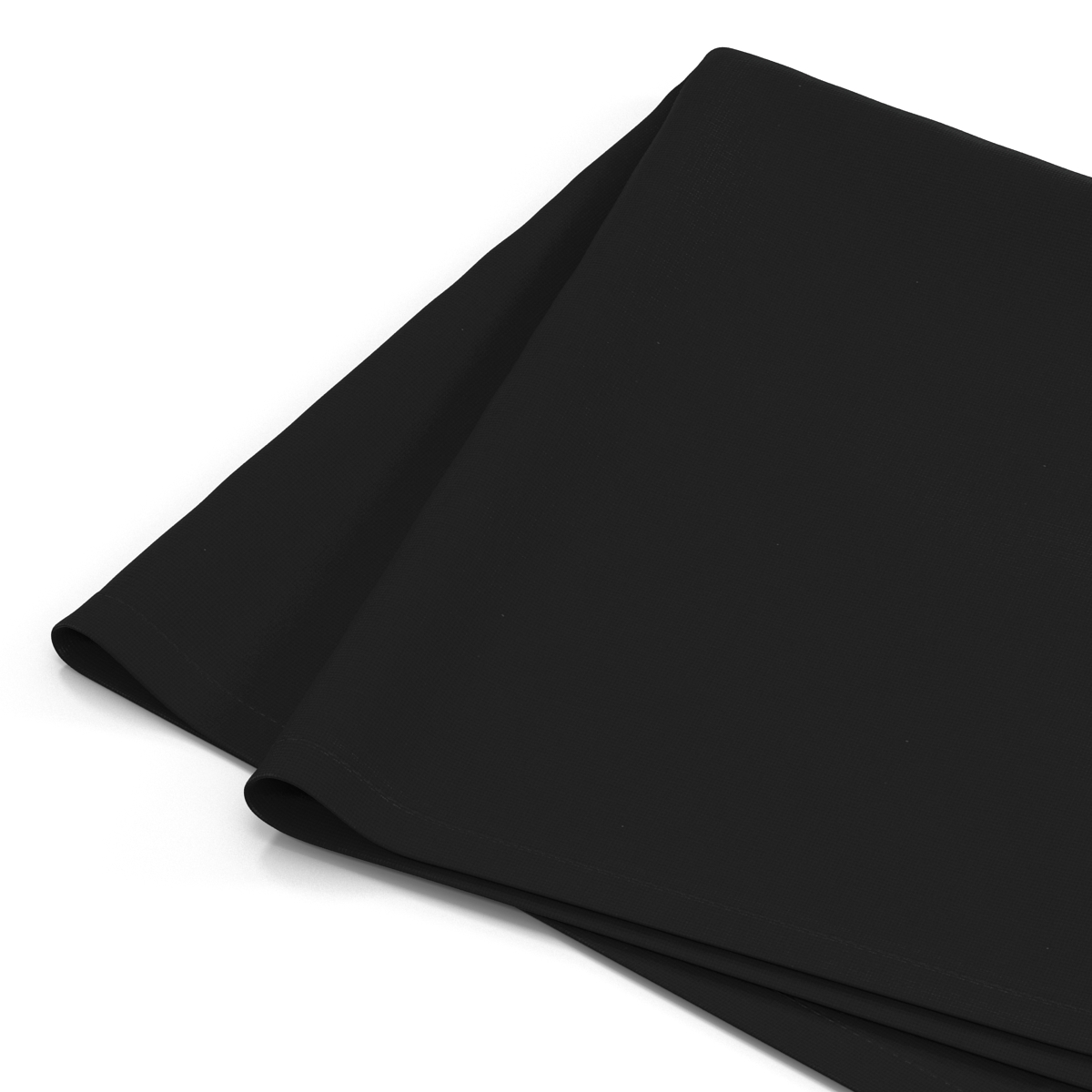 Black Napkin 3D