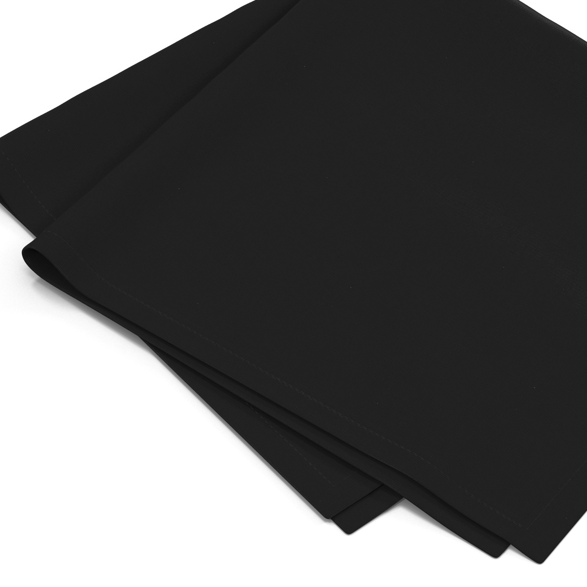 Black Napkin 3D