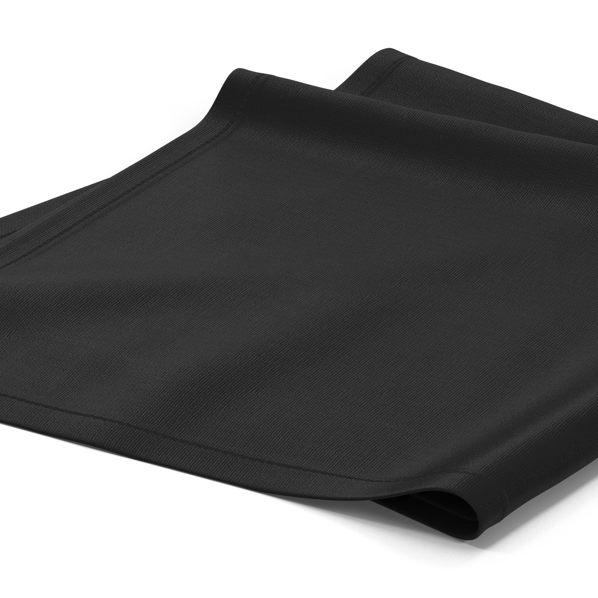 Black Napkin 3D