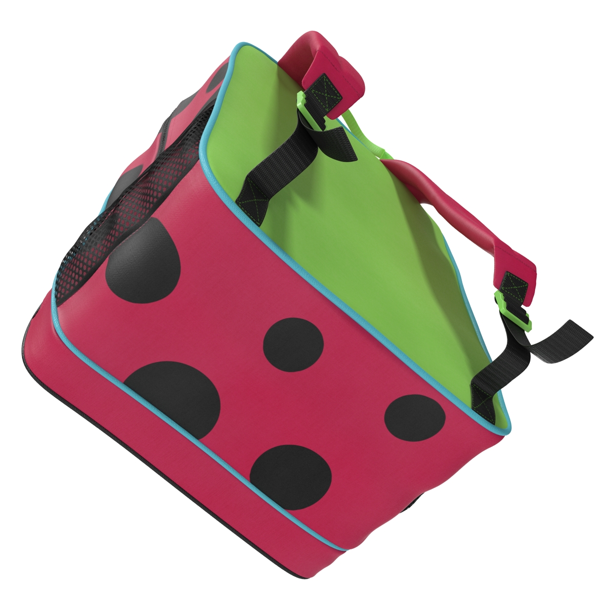 3D model Kid Backpack Ladybug