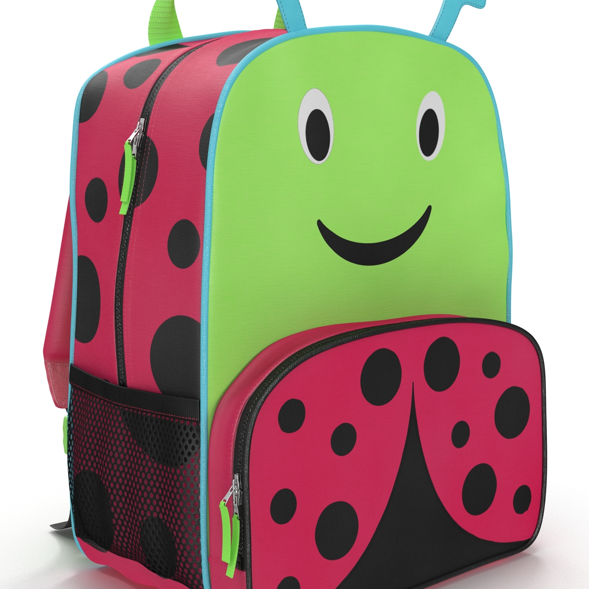 3D model Kid Backpack Ladybug