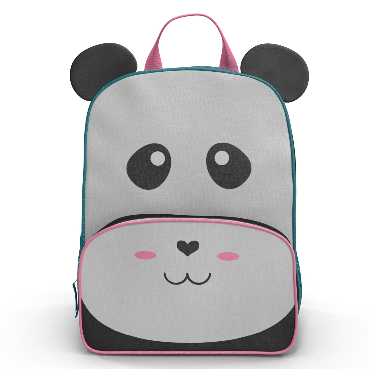 3D Kid Backpack Panda model