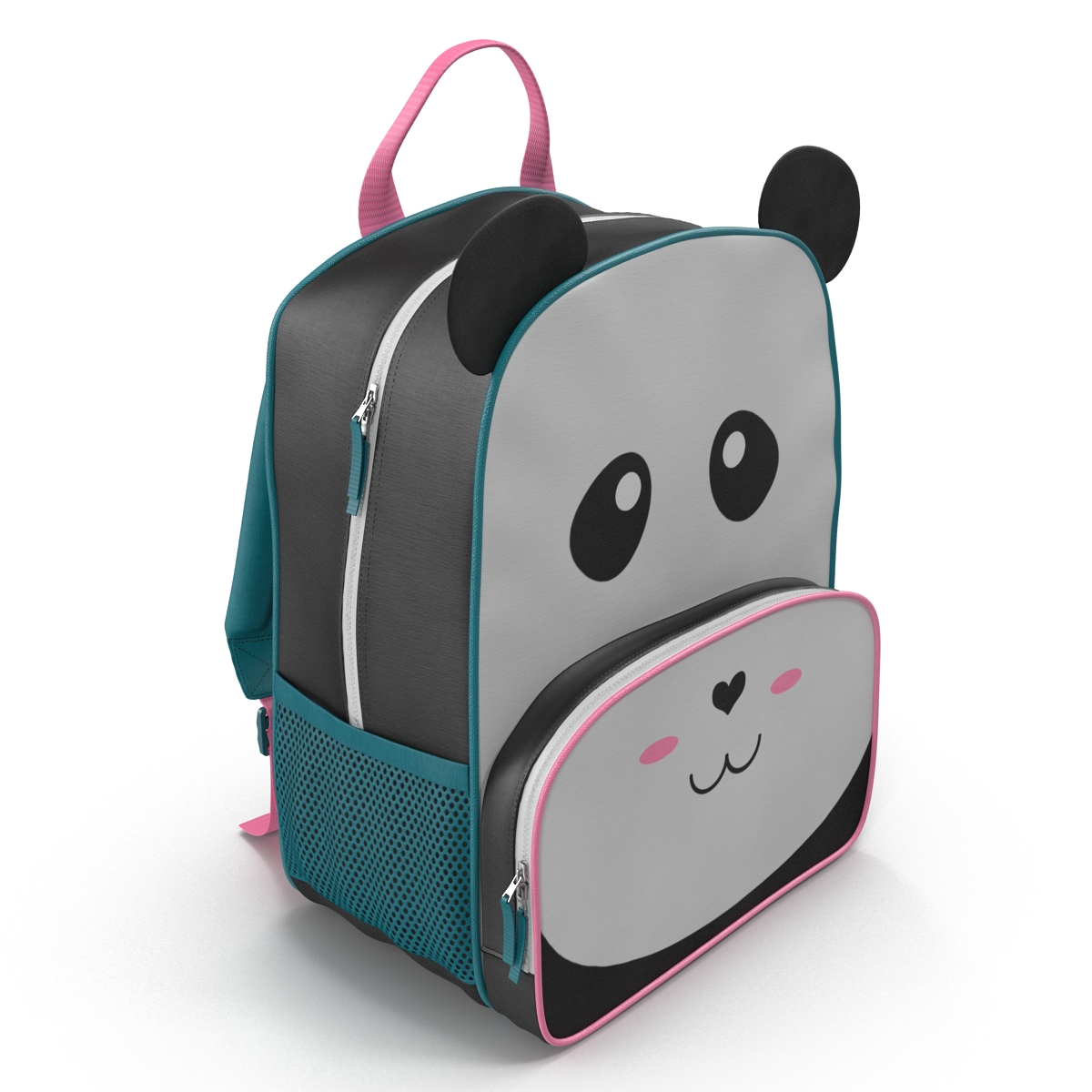 3D Kid Backpack Panda model