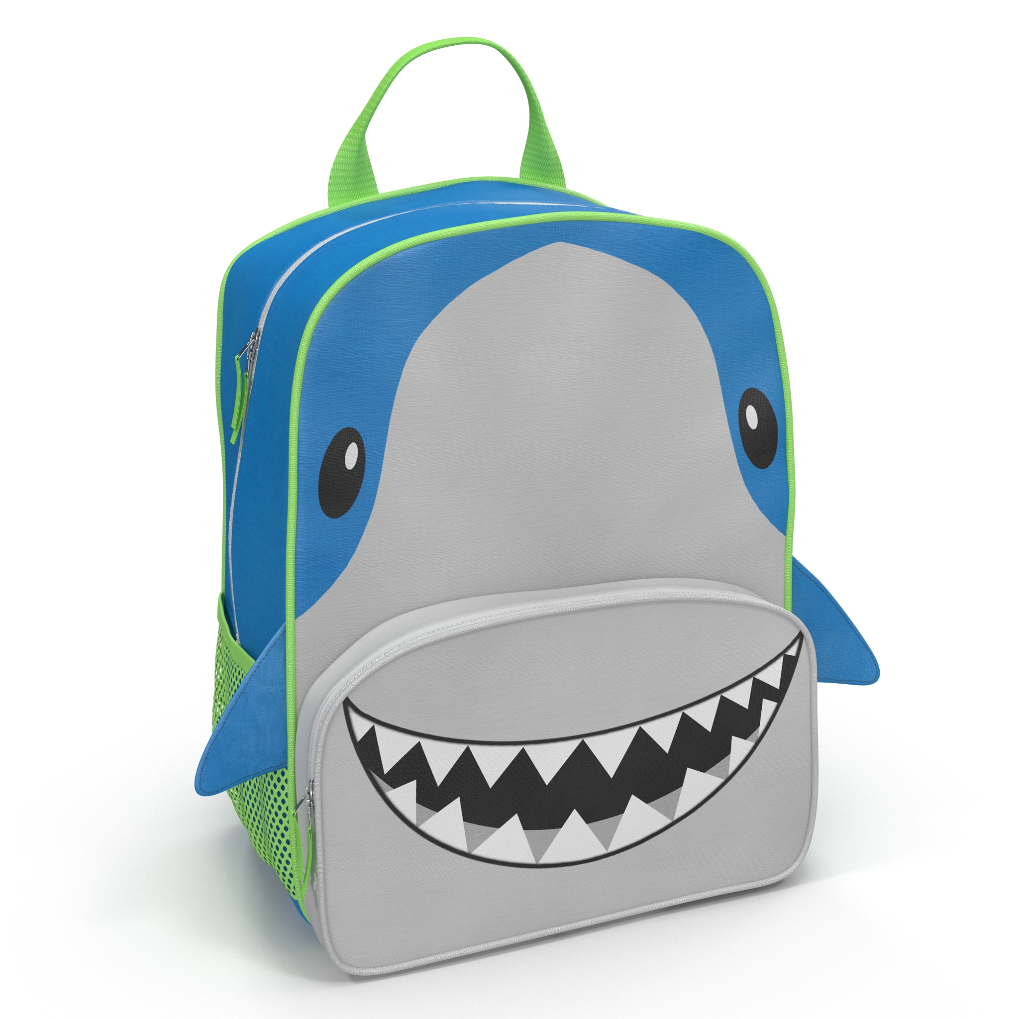 3D Kid Backpack Shark model