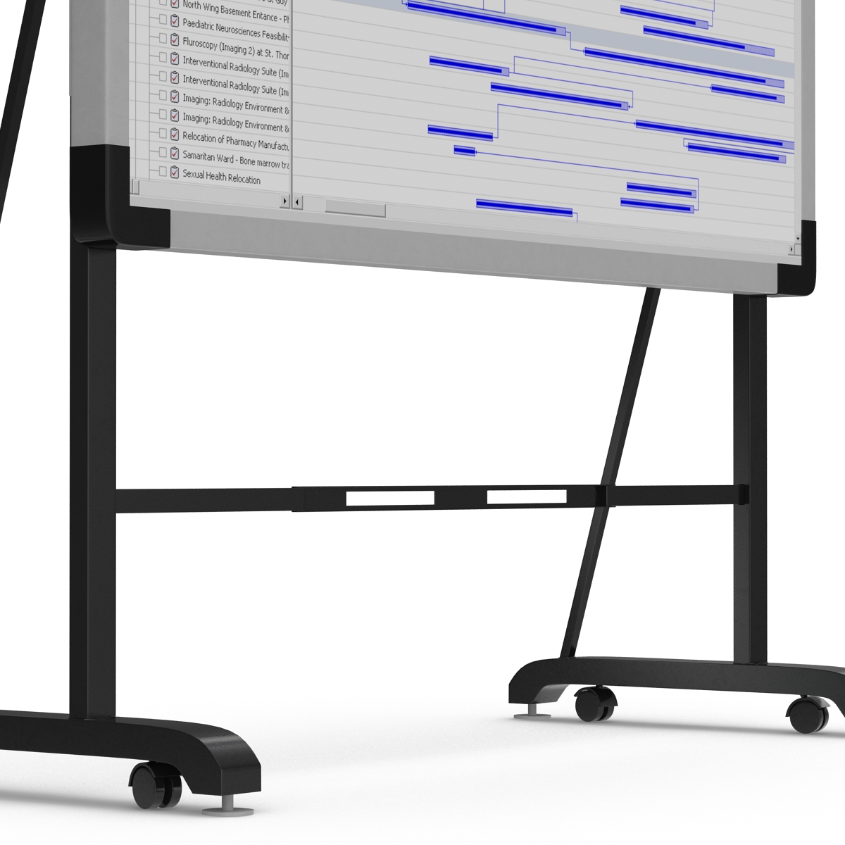 Interactive Whiteboard Mobile Stand 2 3D