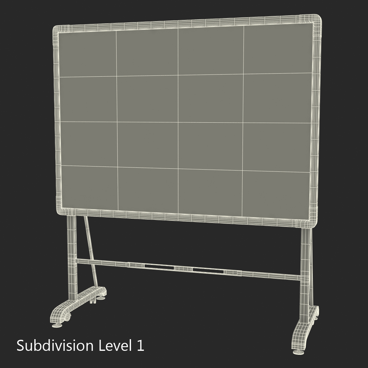 Interactive Whiteboard Mobile Stand 2 3D