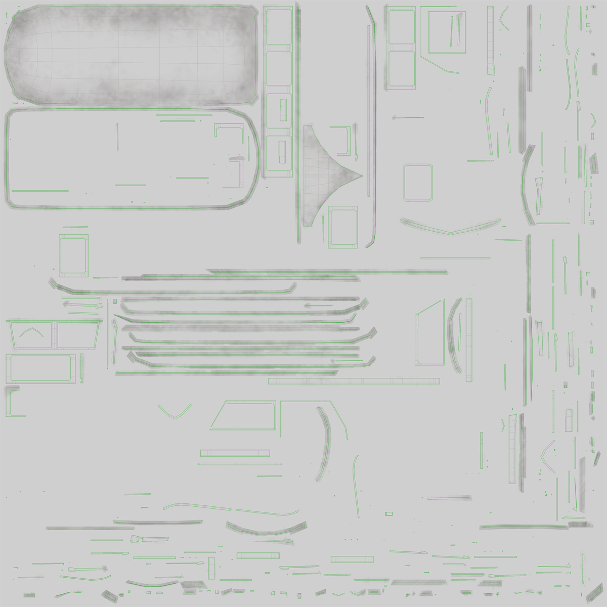 3D Volkswagen Type 2 Red Rigged model